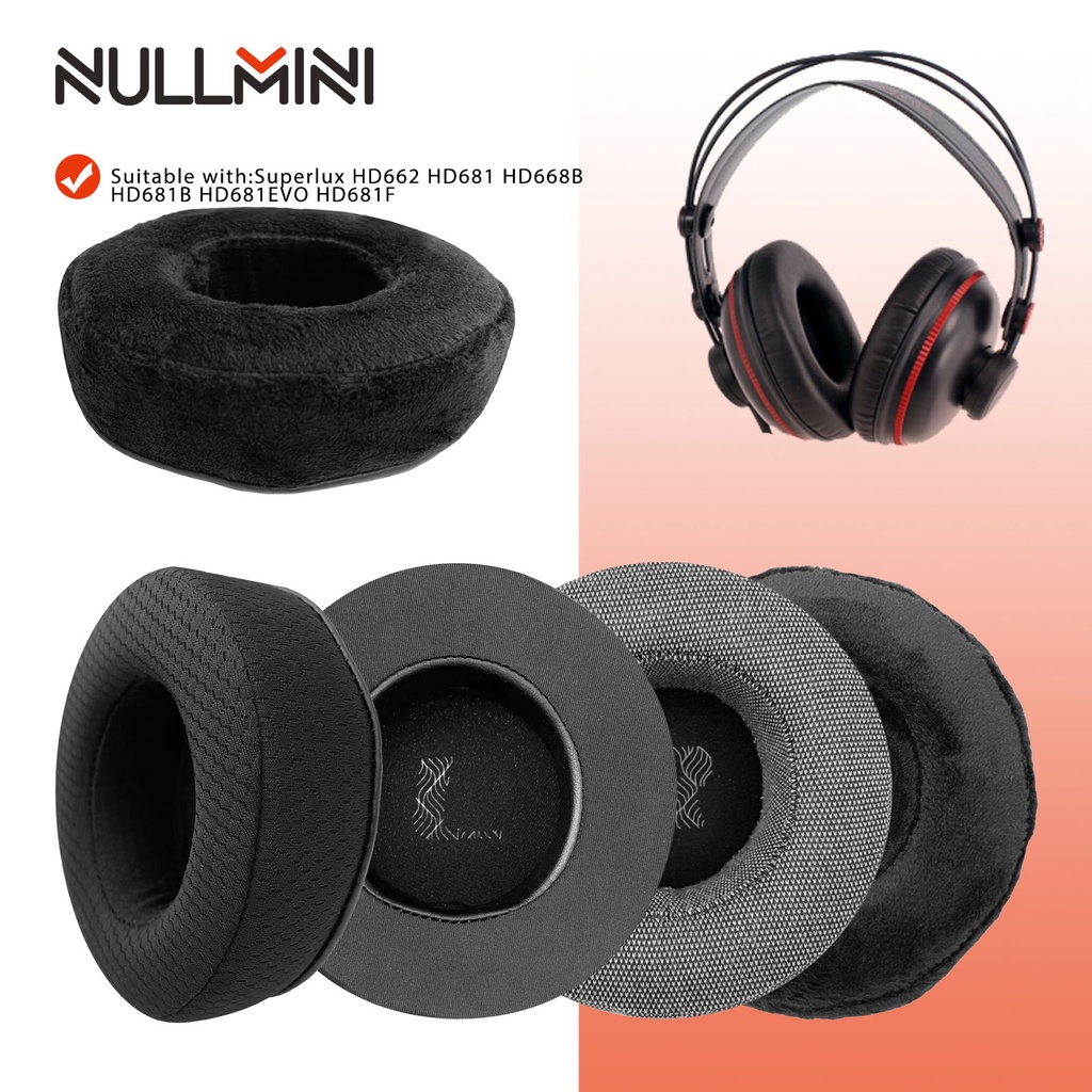 Cặp Mút Đệm Thay Thế Cho Tai Nghe Chụp Tai Superlux HD662 HD681 HD668B HD681B HD681EVO HD681F