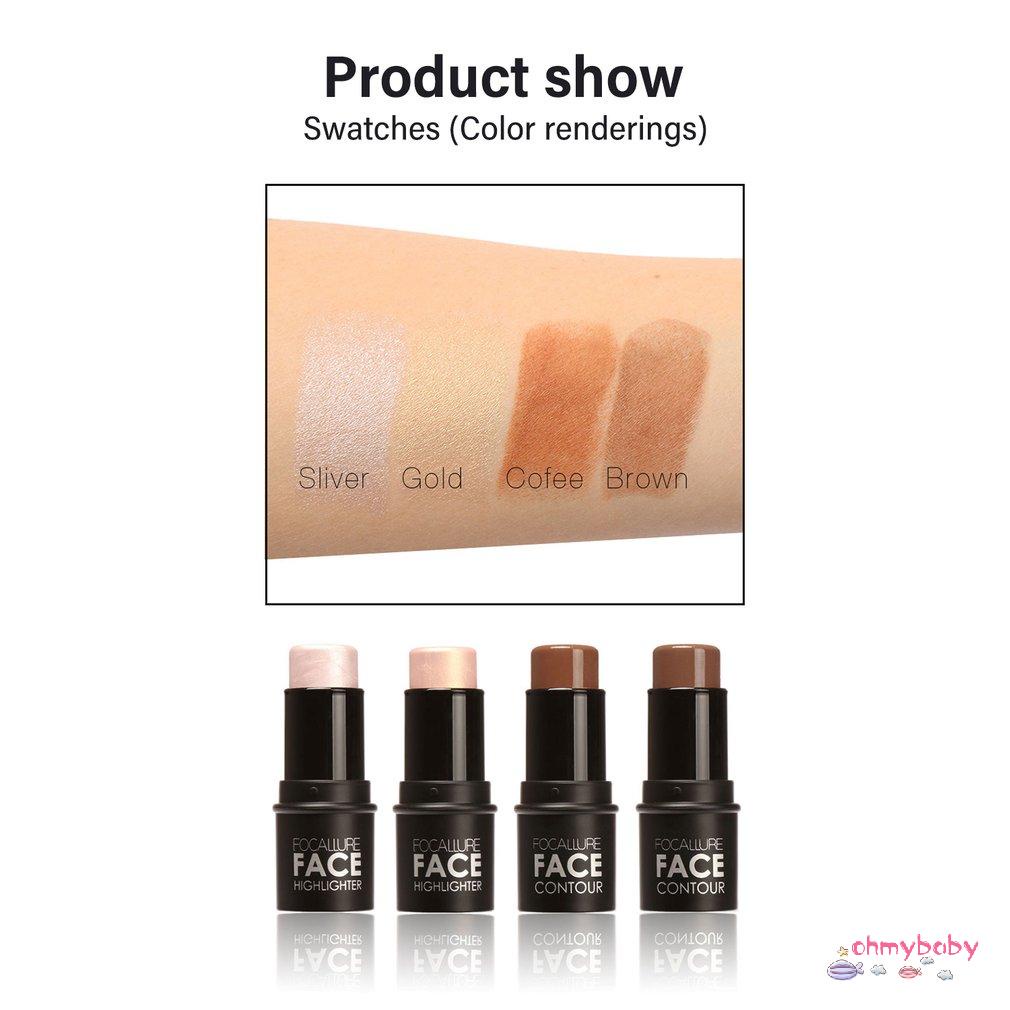 [OMB] Contouring Stick Dạng Kem Cao Cấp Không Nhờn Chống Thấm Nước Bút Tạo Hình Khuôn Mặt Dễ Dàng Gậy [Z/2]