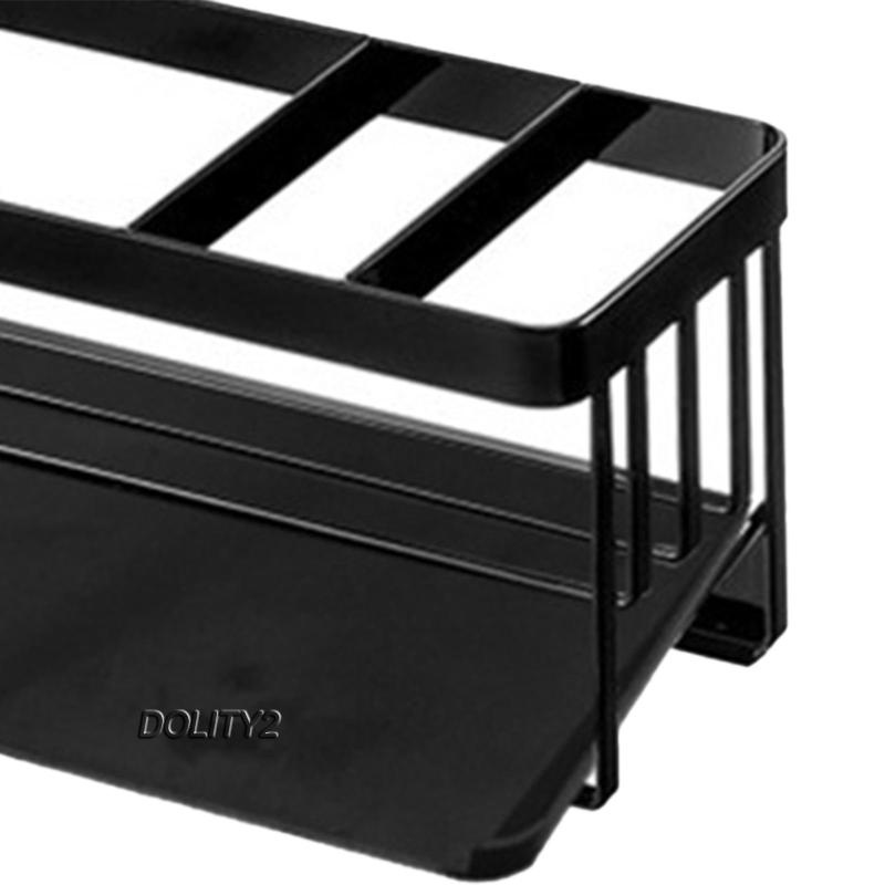 Set 2 Giá Đỡ Bằng Thép Carbon Dùng Để Đựng Xà Phòng / Cọ Rửa