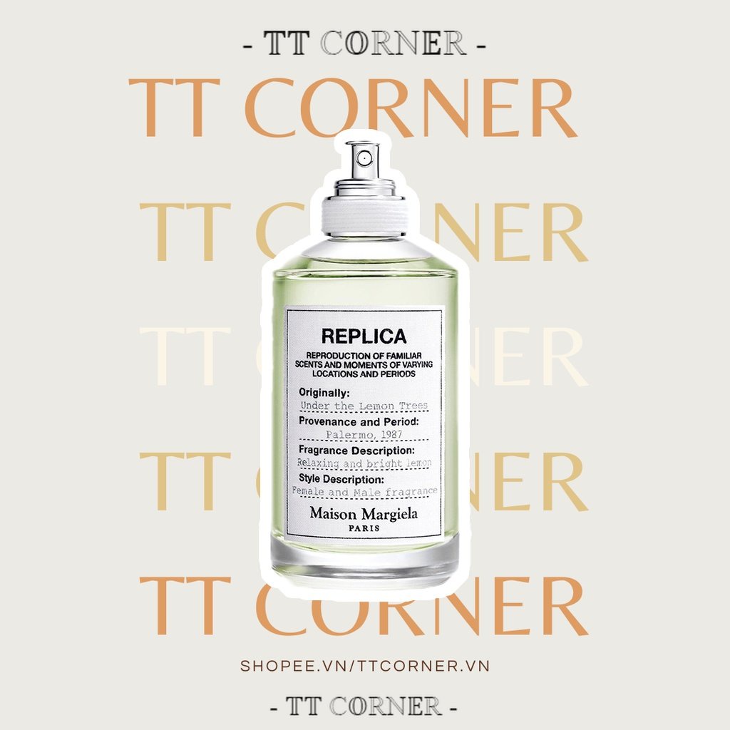 Nước Hoa Maison Margiela Replica Under the Lemon Trees Tester 5ml/10ml/20ml - 𝕋𝕋 ℂ𝕆ℝℕ𝔼ℝ -