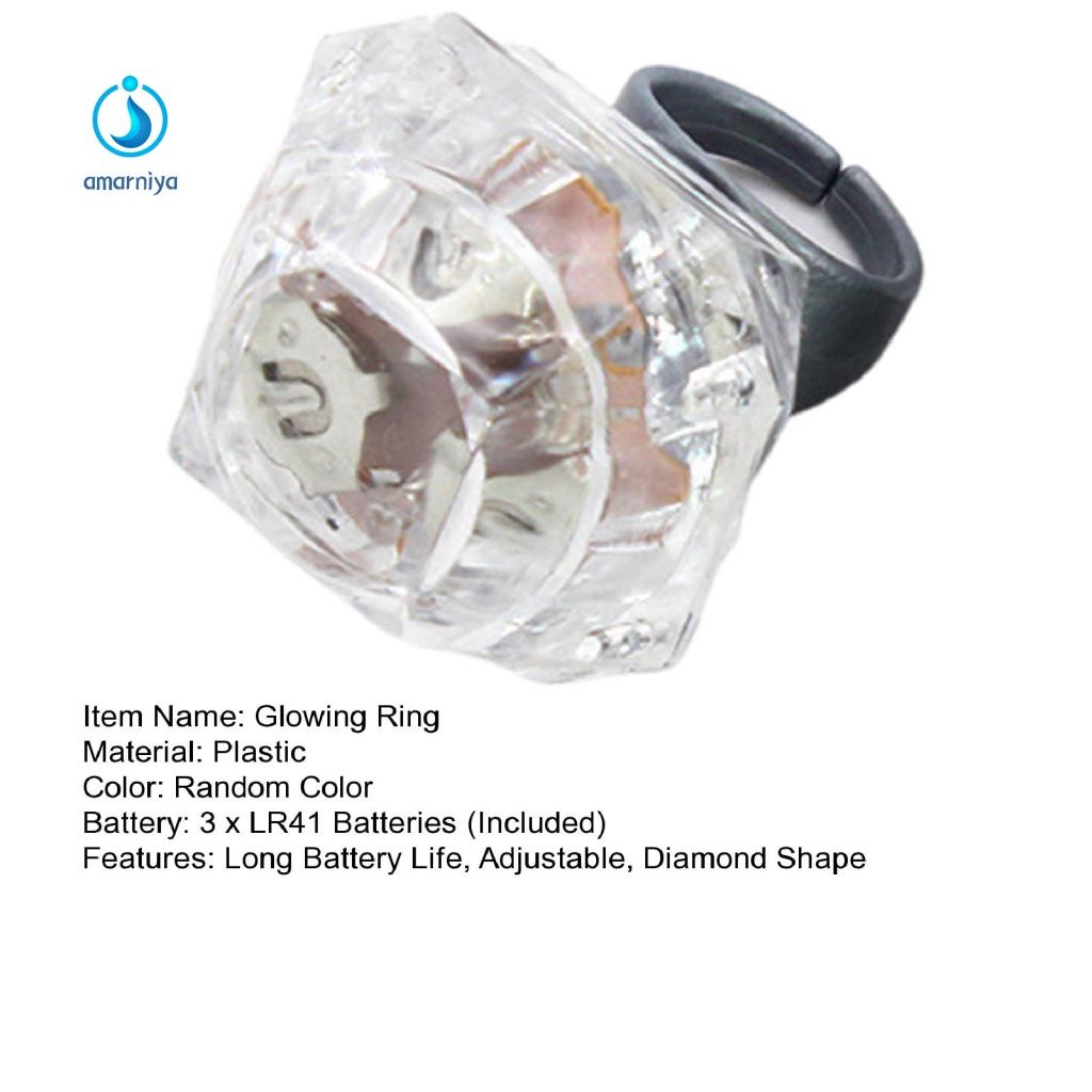 Amar Dây Đèn Dạ Quang Sử Dụng Pin Bền Lâu Dự Tiệc Buổi Hòa Nhạc Cho Bé Mẫu Giáo