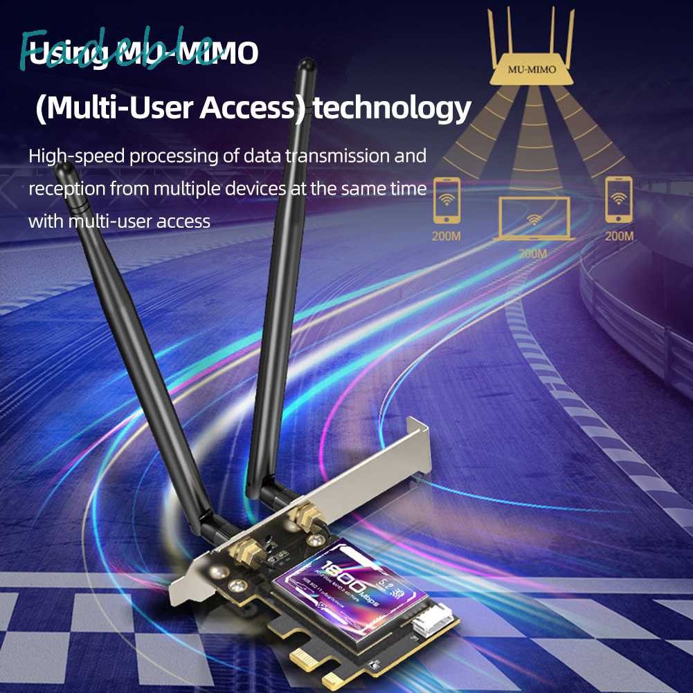 Bộ Chuyển Đổi WiFi 802.11N / G / B / A / AC / AX WIFI6 / Bluetooth 5.2 Cho Windows 10 / 11