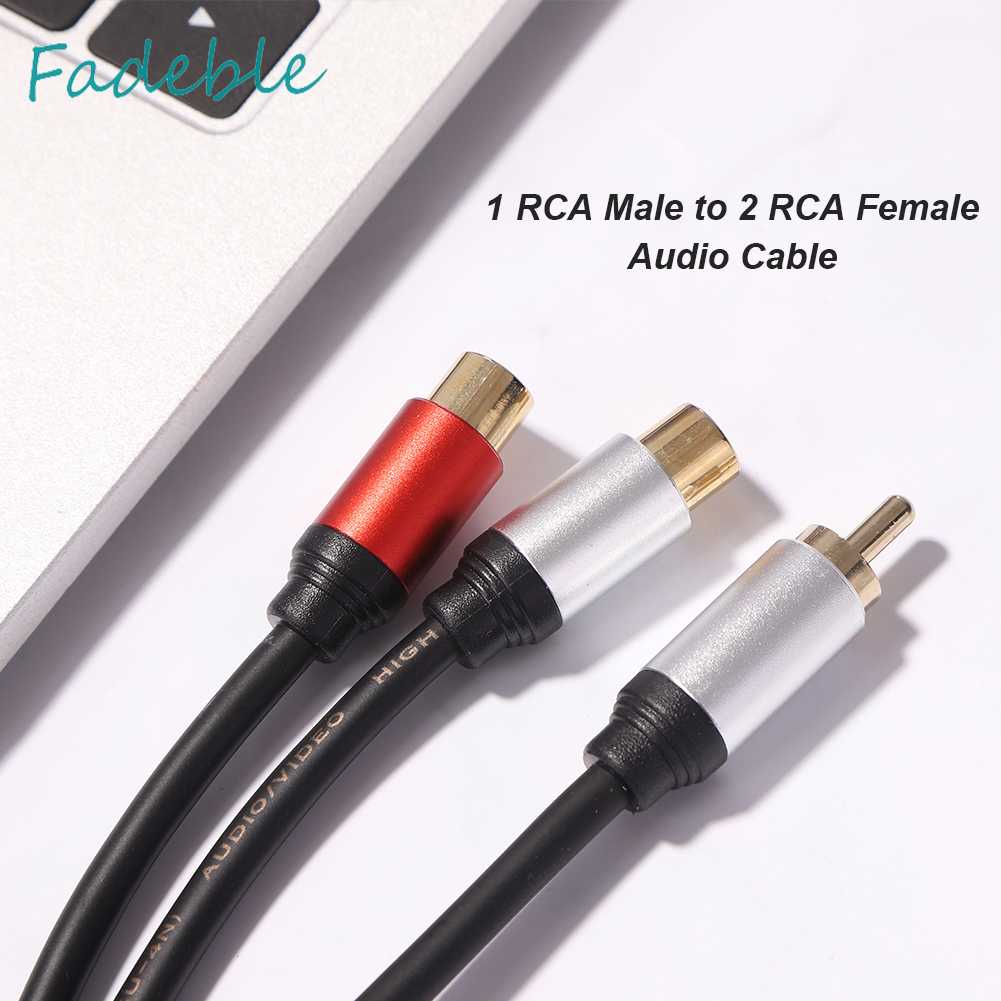 Cáp ChuyểN ĐổI Âm Thanh Chia HìNh Chữ Y 1 ĐầU CắM Sang 2Rca Chuyên Dụ