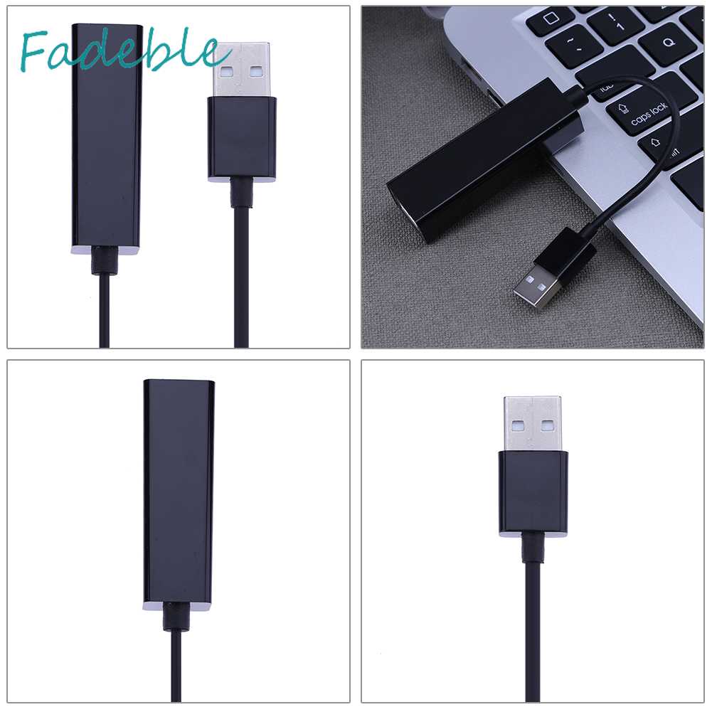 Bộ ChuyểN MạNg LAN USB 2.0 Sang 10 / 100Mbps Gigabit RJ45 Cho Laptop