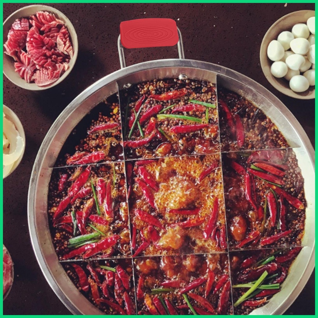 Set 2 Tay Cầm Silicone Hỗ Trợ Nhấc Nồi Chống Bỏng Tiện Dụng