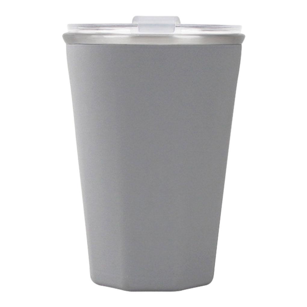 Cốc Làm Mát Bằng Thép Không Gỉ Hai Lớp 330ml Màu Sắc Đơn Giản Có Thể Tái Sử Dụng