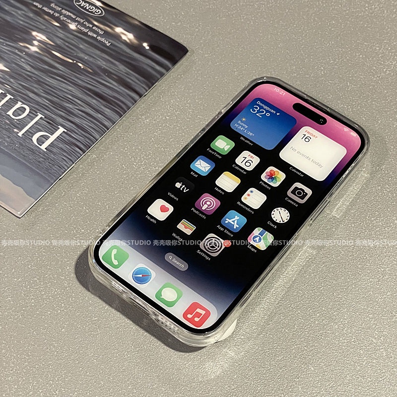 Ốp Điện Thoại Chống Rơi Hình Thức Ăn Ba Chiều Cho Apple 14promax Iphone13 11 14pro 13pro 14