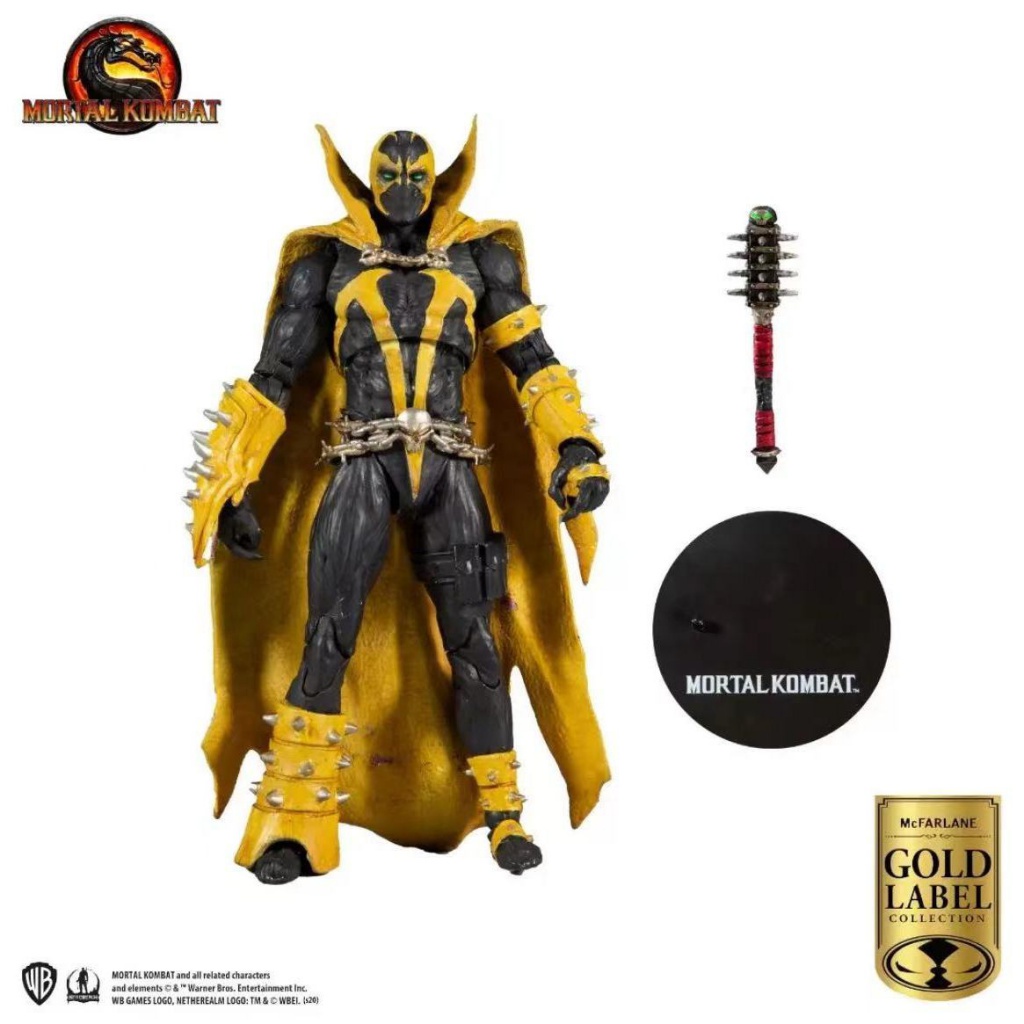 Mcfarlane Mortal Kombat Phiên Bản Sao Máu Cam Thế Hệ Mới Lạ