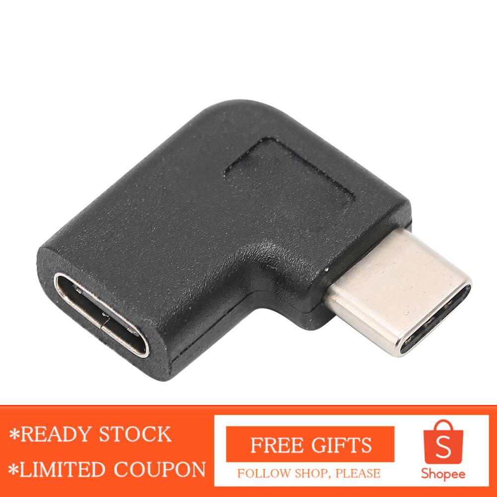 Alwaysonline Type C Male To Female Adapter  Data Sync PVC Reversible Portable Extension for Smartphones Laptops