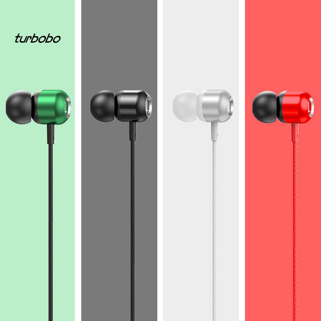 Tai Nghe Nhét Tai Jack Type-C Có Micro Thiết Kế Thể Thao Cho Điện Thoại