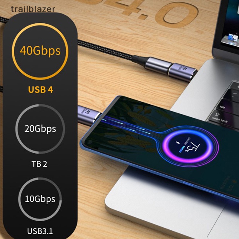 Bộ Chuyển Đổi Dữ Liệu OTG USB4.0 40Gbps Thunderbolt3 8K @ 60Hz 100W 5A USB C Sang Type C Cho Macbook UIO