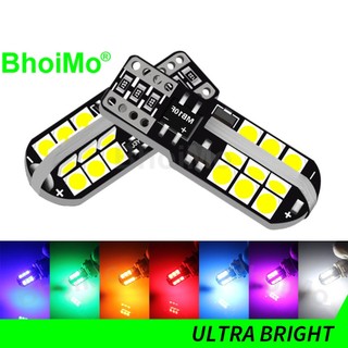 Bhoimo 2 CHIẾC CANBUS 4W Bóng đèn led T10 không cực 3030 W5W 194 Đèn nội thất ô tô Đèn báo vòm đọc biển số cửa Bút đánh dấu Phía sau cốp xe bản đồ tín hiệu đèn công viên xe máy DC12V 6000k