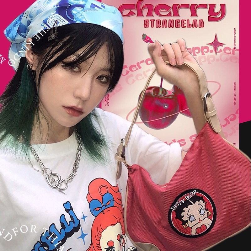 Sản Phẩm Tốt Tốt Túi Nhỏ Đeo Dưới Cánh Tay Phong Cách Retro Mỹ Miss BB Local Mát Mẻ ins