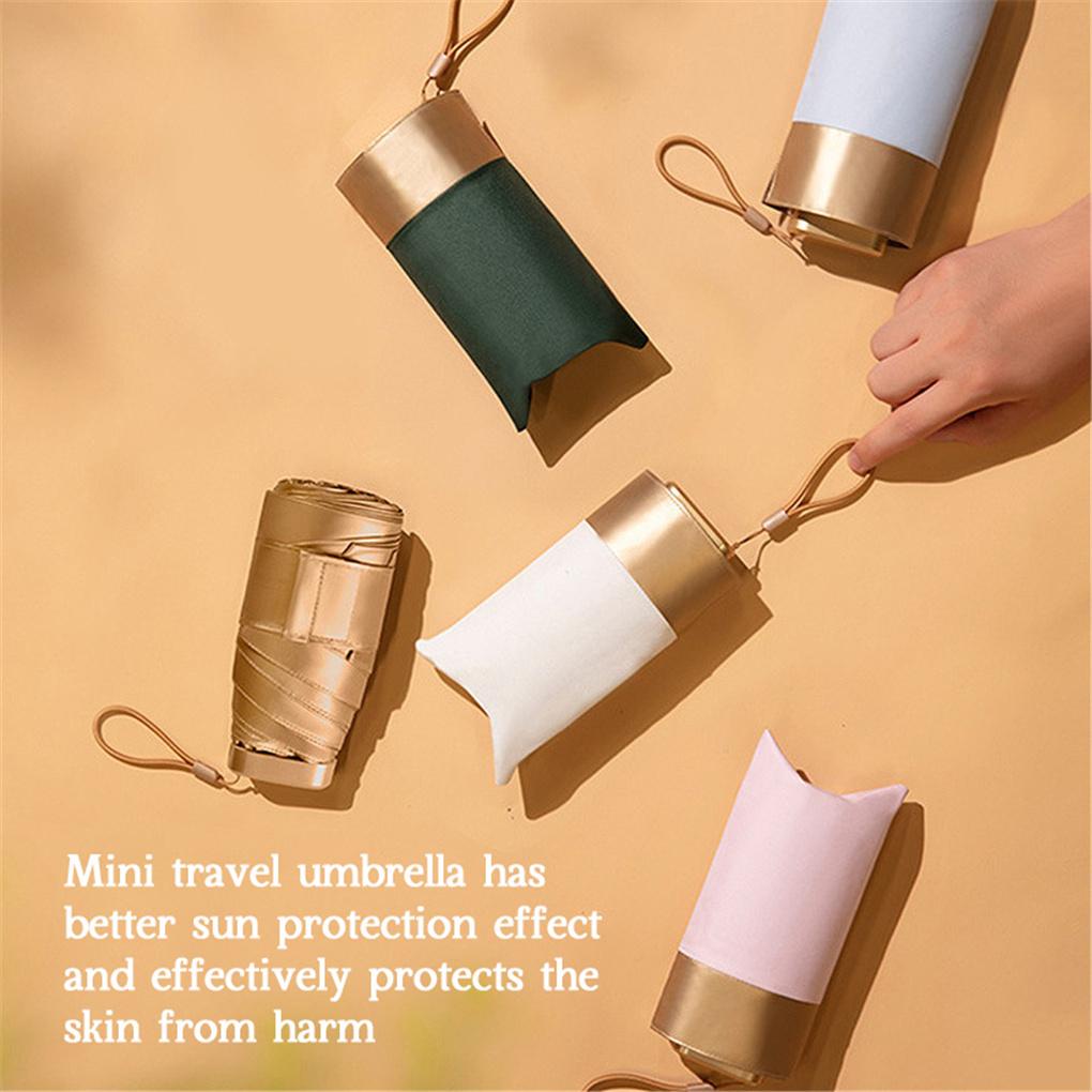 Dù Che Nắng Mini Siêu Nhẹ Chống Tia UV Cho Hoạt Động Ngoài Trời Sự Bả