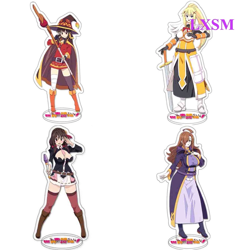 Đồ Chơi Mô Hình Nhân Vật Kono Subaru sekai ni Shuku Fuku Bằng Acrylic