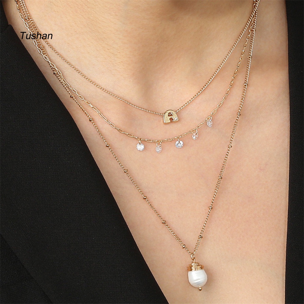 Vòng cổ Nhiều Lớp Phối Mặt Hình Bướm Phong Cách Bohemian Thời Trang