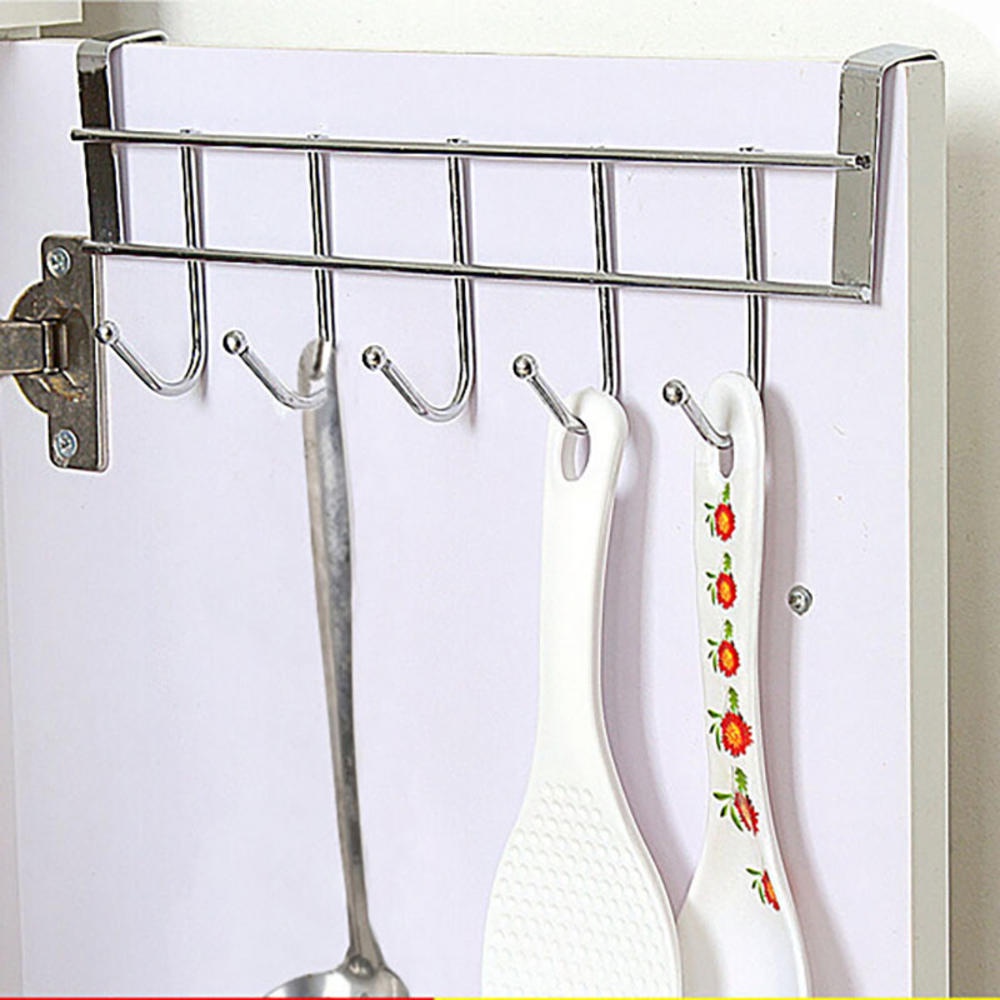Giá Treo Đồ 5 Móc Bằng Thép Không Gỉ Chịu Tải Tốt Cho Phòng Tắm