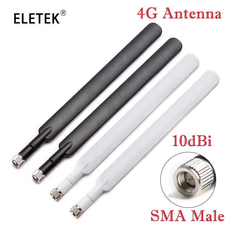 Ăng Ten 4G SMA Đực 10dBi 10dBi Cho Bộ Định Tuyến 4G LTE