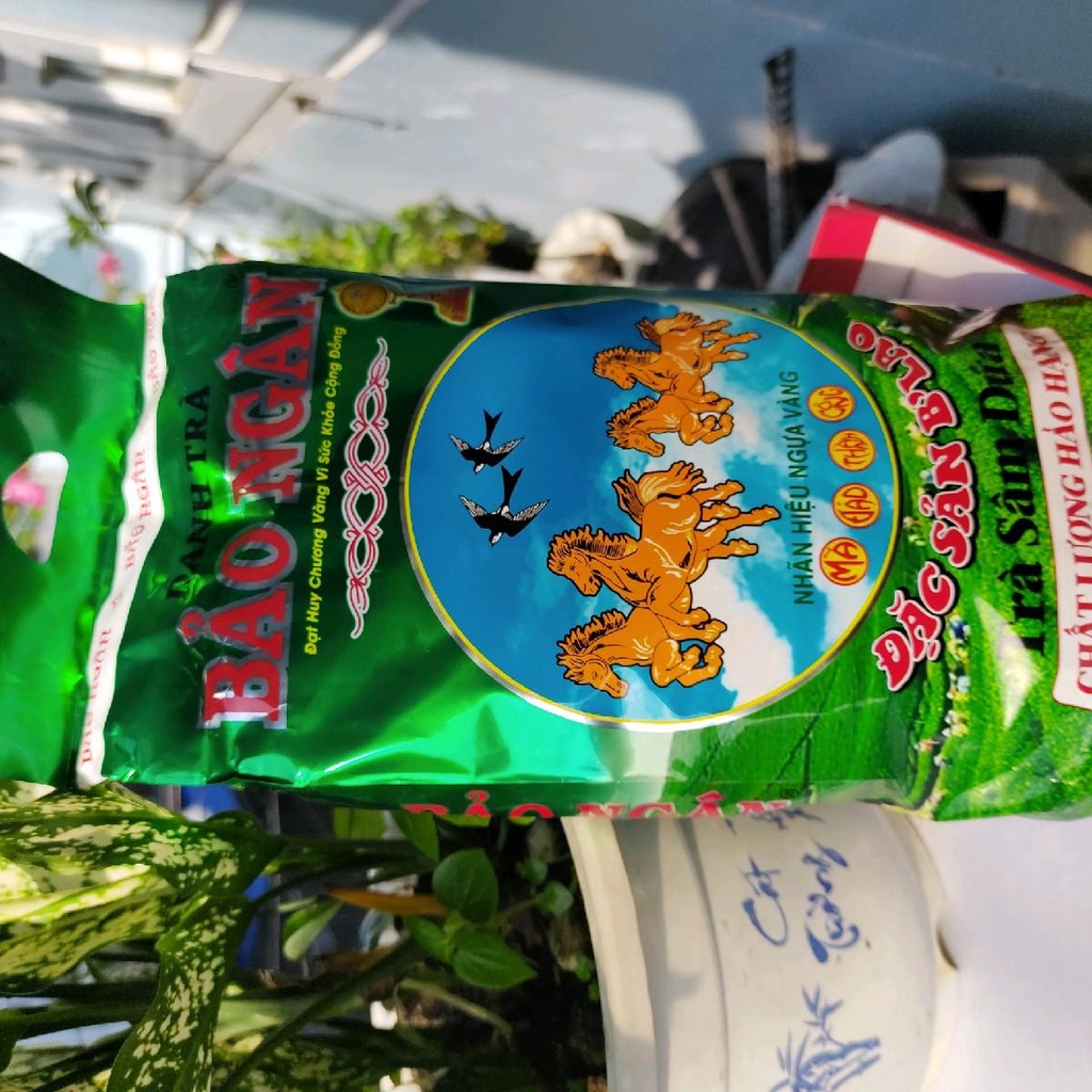 COMBO 10 GÓI TRÀ SÂM DỨA BẢO NGÂN 350 GAM Hữu cơ Không đường Lượng đường thấp Ít chất béo Tự nhiên Không chứa sữa Gói