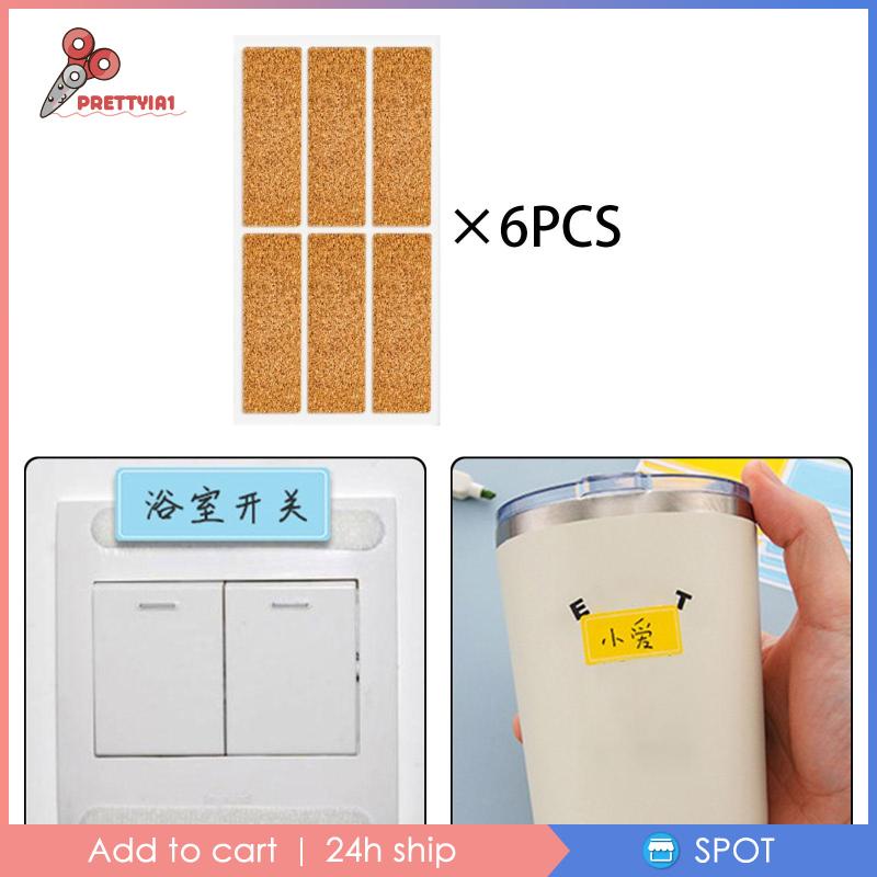 [Prettyia1] Giấy Ghi Chú Tự Dính Chống Thấm Nước Nhiều Màu Sắc Cho Văn Phòng Hoặc Làm Việc