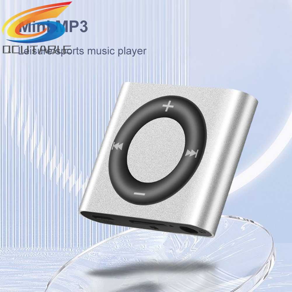 Máy Nghe Nhạc MP3 Mini Hỗ Trợ Thẻ TF 64G 180mAh