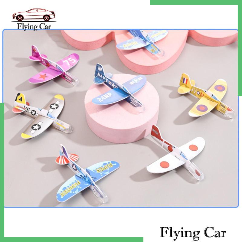 Set 10 Máy Bay Xốp Nhiều Màu Sắc Cho Bé 3 4 5 6 7 Tuổi 10 Cái