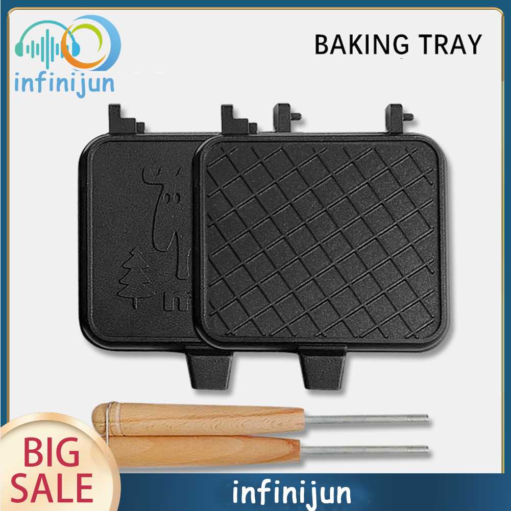 Chảo Nướng Bánh Sandwich Hai Mặt Chống Dính