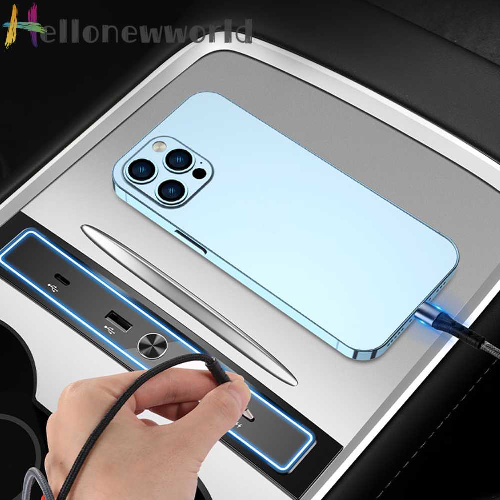 Bộ Chuyển Đổi Cảm Biến Thông Minh 27W Nhiều Cổng 4 Trong 1 Cho Tesla Model 3