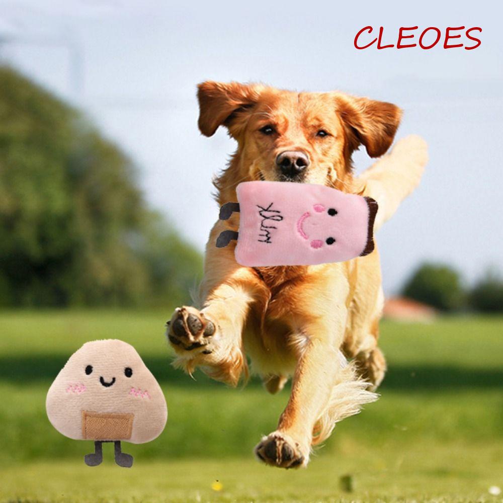 Đồ Chơi Nhồi Bông Mềm Mại Chống Mài Mòn Hình Hoạt Hình Dễ Thương Cho Cún Cưng