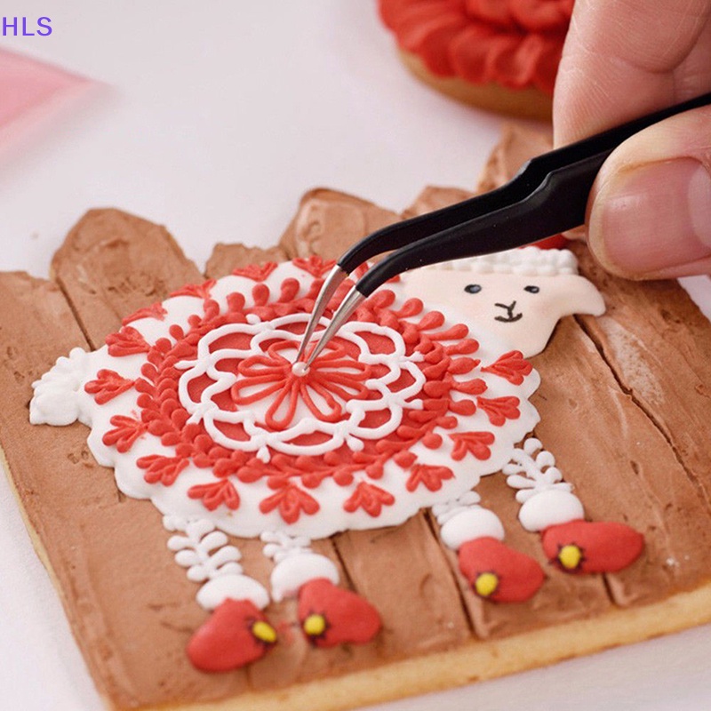 Set 2 Khuôn Làm Bánh Bằng Thép Không Gỉ Chống Tĩnh Điện