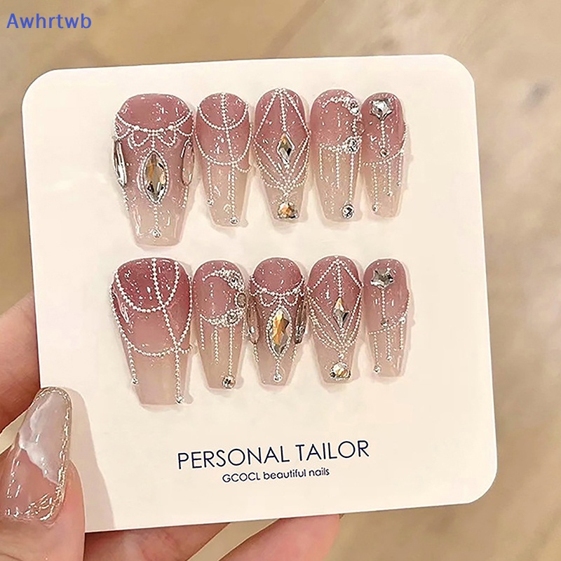 Hộp 6 Ngăn Đựng Hạt Kim Loại Mini 3D Trang Trí Móng Tay Mới