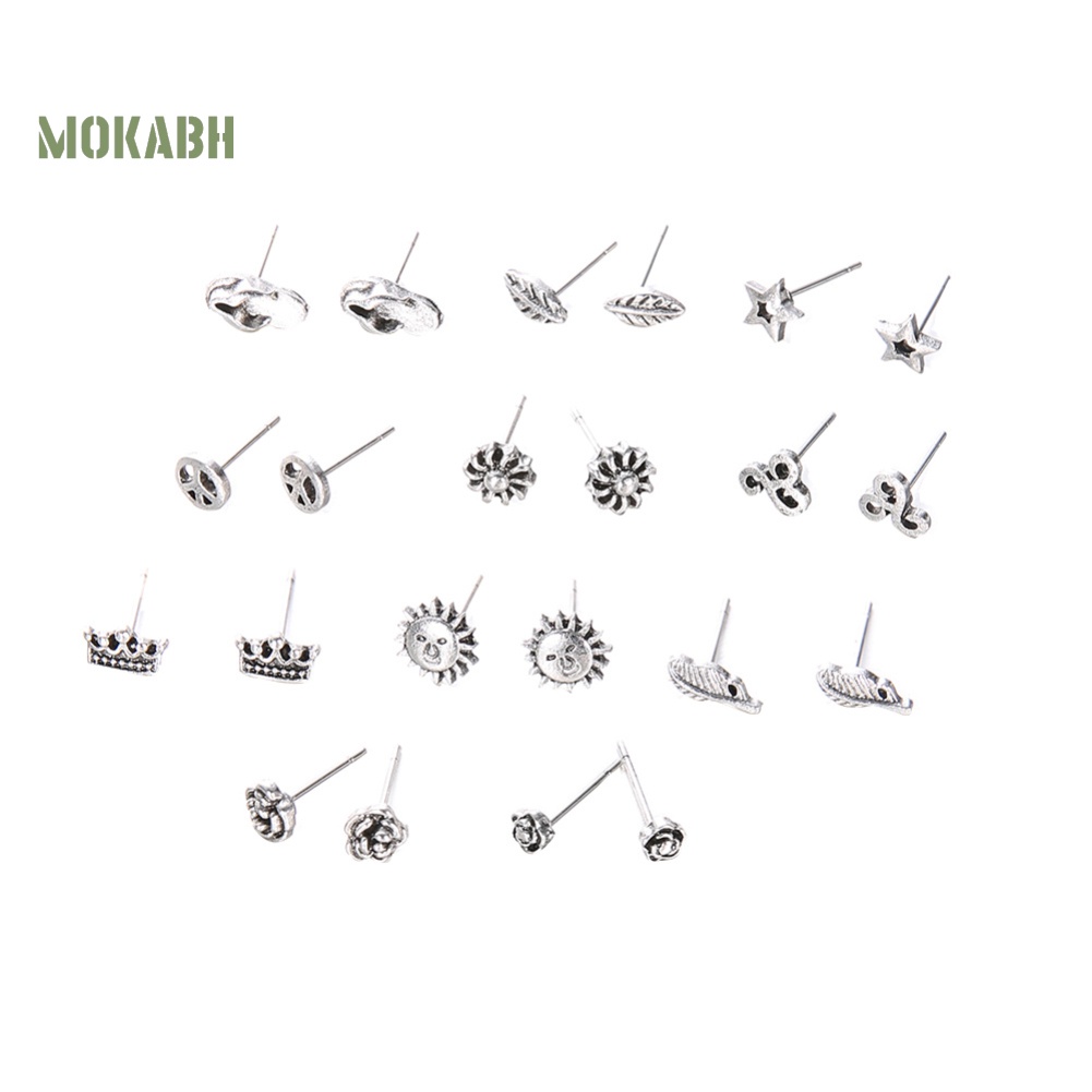 Set 11 Đôi Khuyên Tai Phong Cách Bohemia Thời Trang Cho Nữ