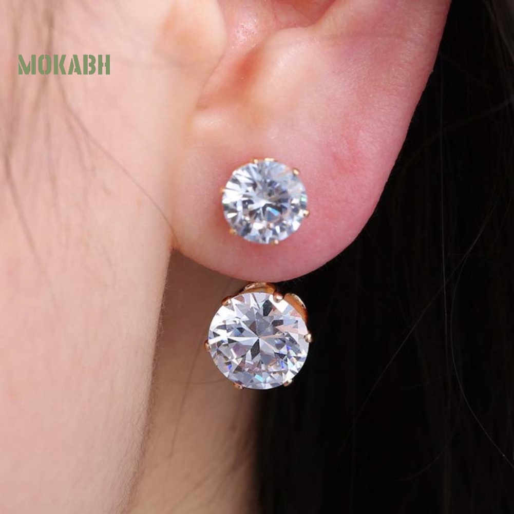 Khuyên Tai Đính Đá Thời Trang Dành Cho Nữ