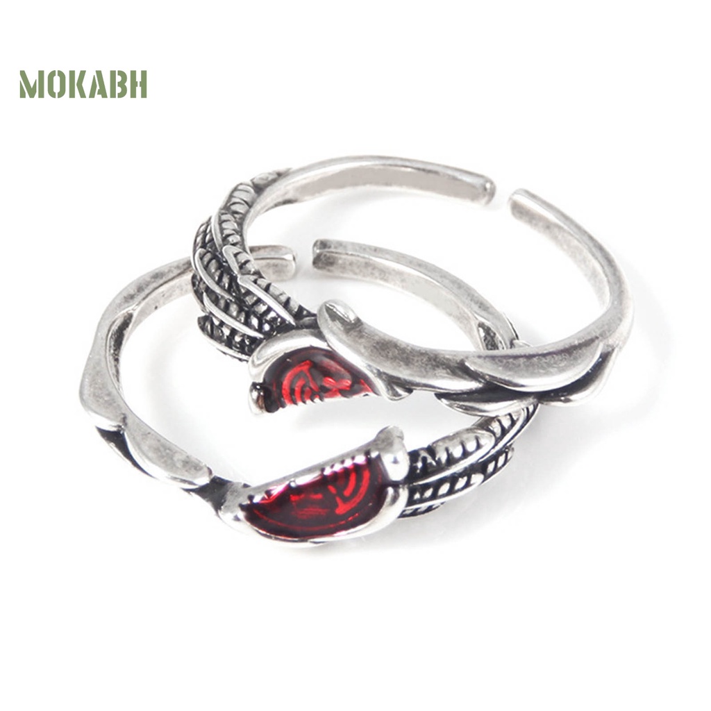 [Mới] Set 2 Nhẫn Đồng Dạng Mở Tối Giản Cổ Điển Trang Trí Tinh Xảo Có Thể Điều Chỉnh Trang Sức Cho Nữ