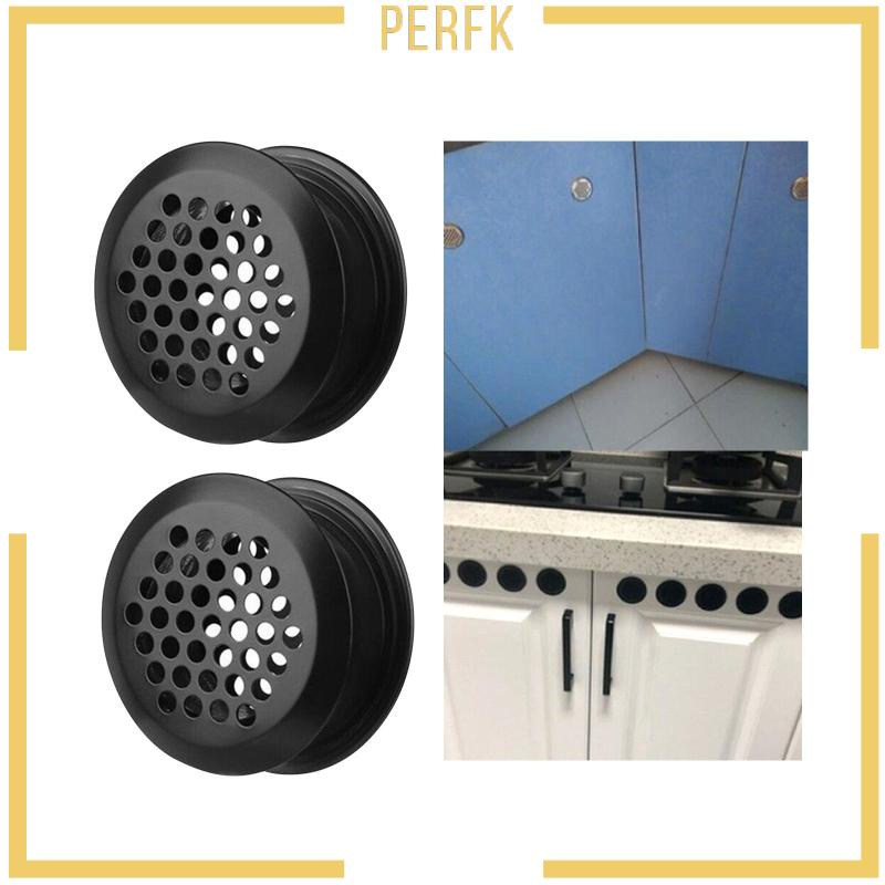 [Perfk] Máy Tản Nhiệt Dạng Lưới Tròn Lỗ Thông Hơi Cà Phê Cho Ống Xả Nhiệt Và Ống Xả