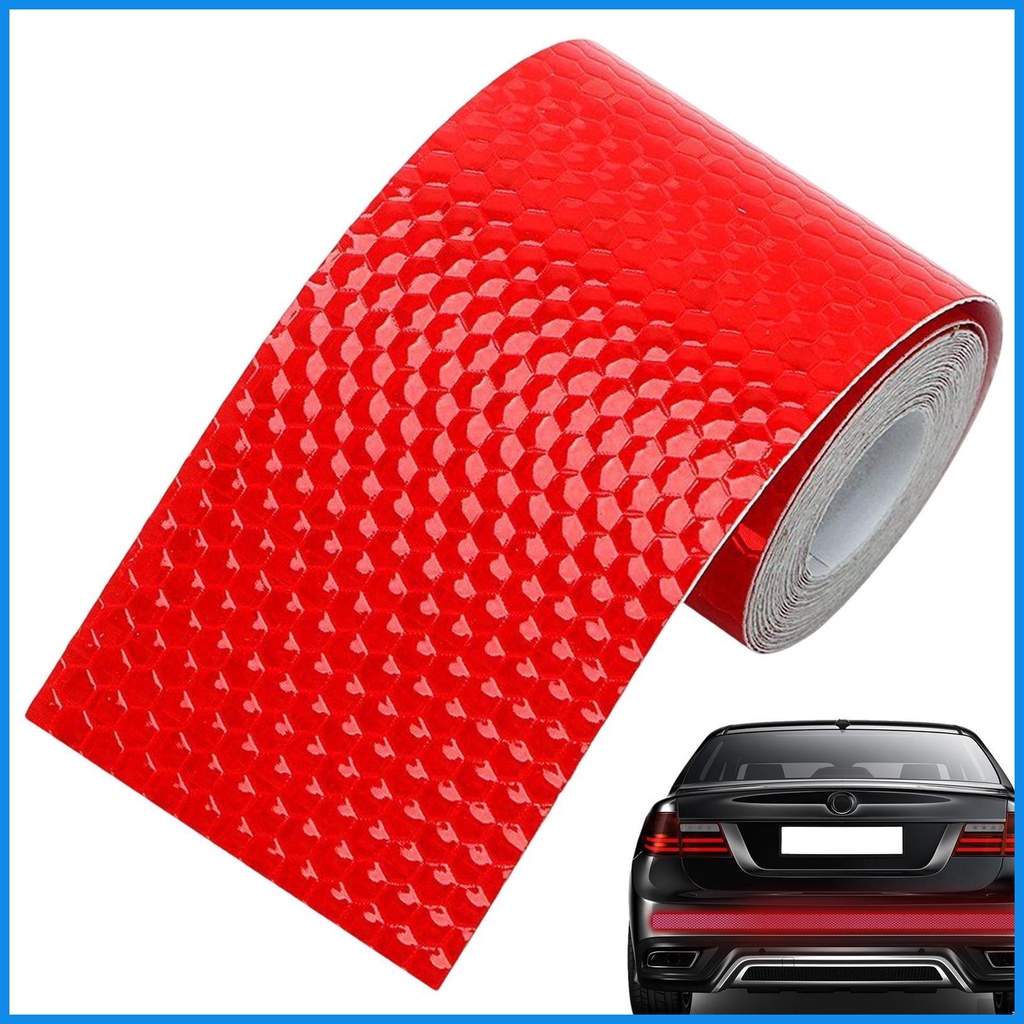 Băng Keo Dán Phản Quang Cảnh Báo An Toàn Chống Thấm Nước Bảo Vệ Cho Xe Hơi DIY