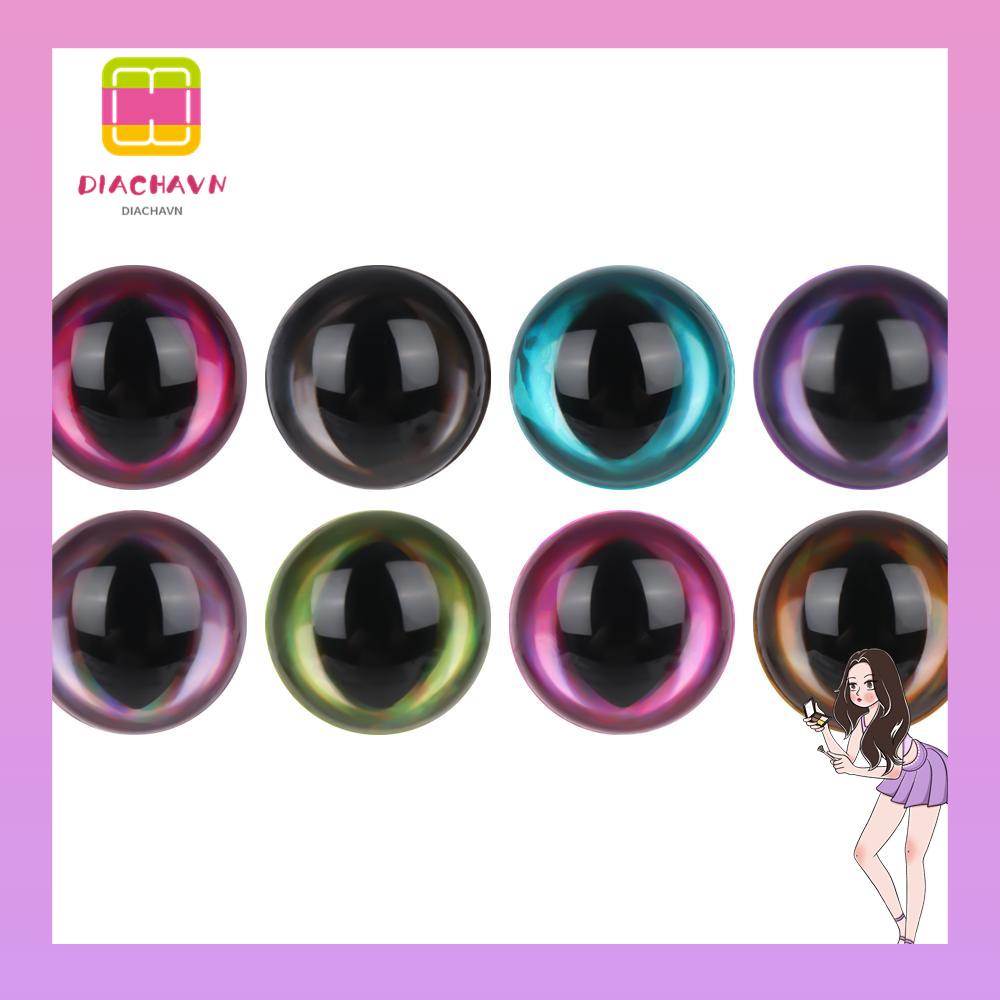 Mắt Mèo Nhồi Bông 3D 12 / 15 / 18mm Tự Làm Đồ Trang Trí