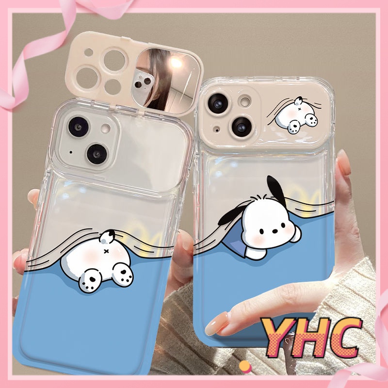 Ốp Lưng iPhone Camera Cartoon Pacha, gương lật, chống rung, bảo vệ camera, vỏ mềm Cho Iphone 6 / 6S / 6splus / se / 7 / 7plus / 8 / 8plus / X / xs / xsmax / 11 / 12 / 13 / 14 / Plus / pro / pro max-8014