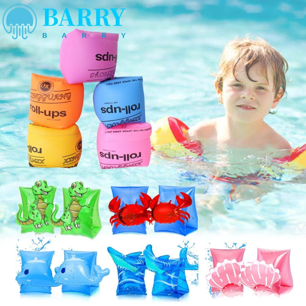 Phao Bơi Bơm Hơi Đeo Cánh Tay An Toàn Di Động Hình Tròn Dễ Thương Cho Các Bữa Tiệc