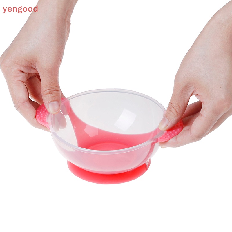 1 Muỗng Ăn Dặm Chống Trượt Có Giác Hút Tiện Lợi Cho Bé