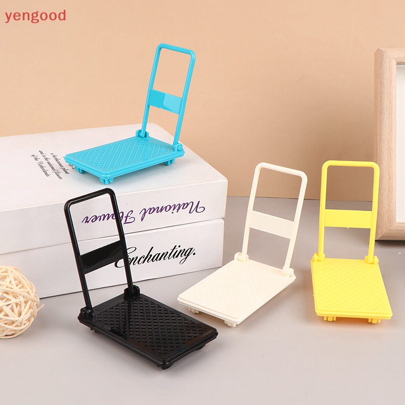 Mô Hình Xe Đẩy Mua Sắm Mini Tỉ Lệ 1 / 12 Chất Lượng Cao