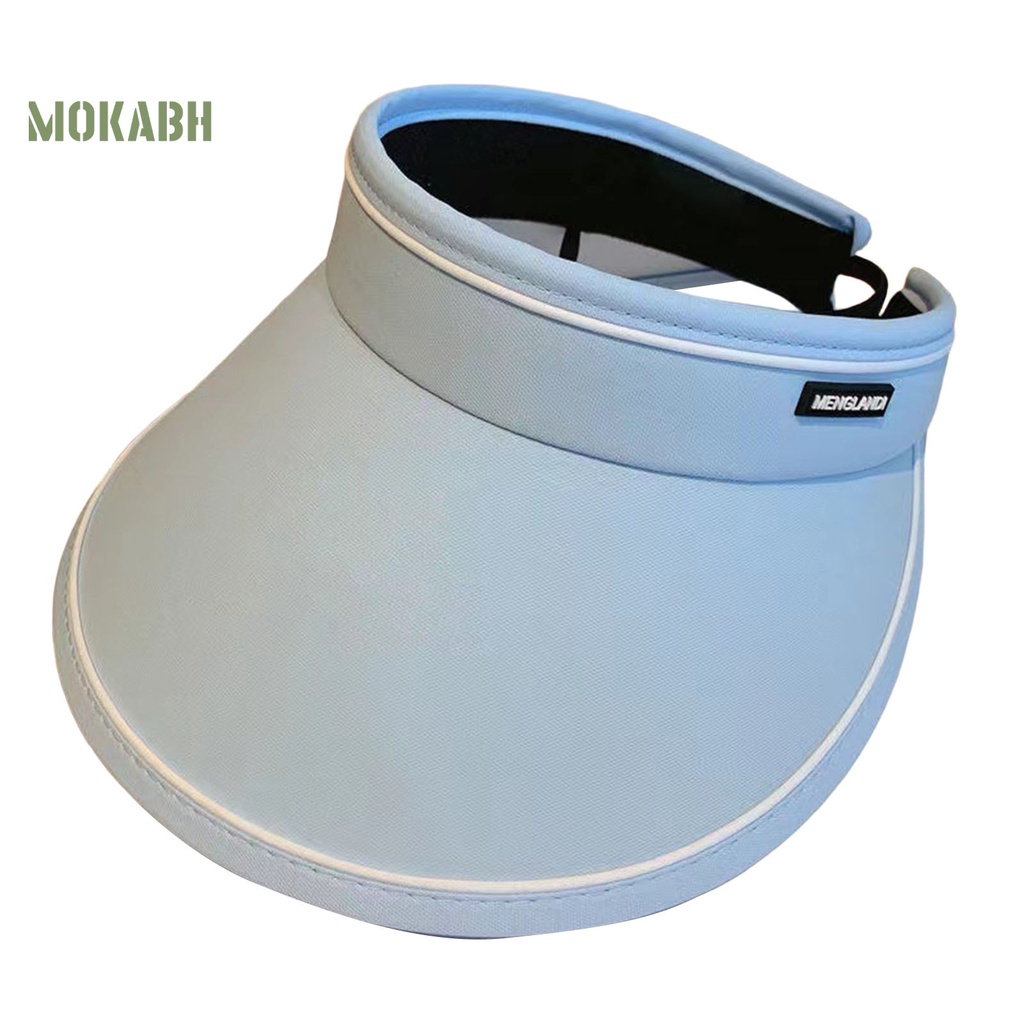 Mũ Vành Rộng Hở Chóp Màu Sắc Trơn Thời Trang Mùa Hè Cho Nữ