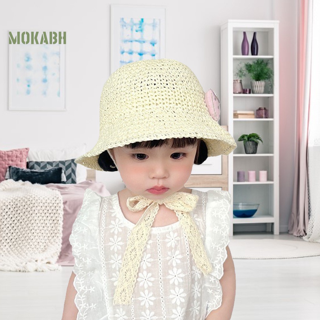 Nón Rộng Vành Mềm Mại Chống Nắng Họa Tiết Dâu Tây Dễ Thương Thời Trang Mùa Hè Cho Bé Gái