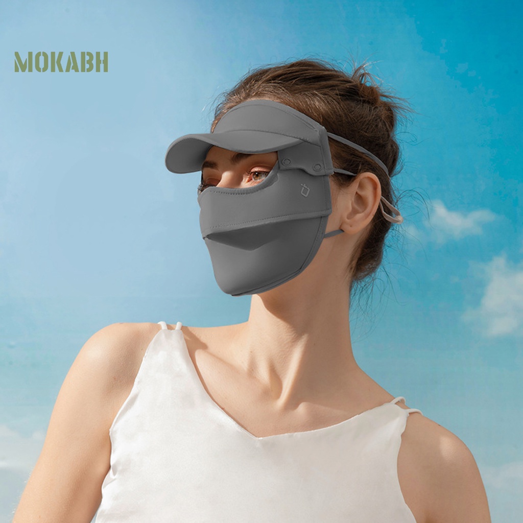 [Mok Abh] Băng Cài Đầu Gắn Vành Xe Đạp Có Lỗ Thoáng Khí Có Thể Tháo Rời Bảo Vệ Khuôn Mặt