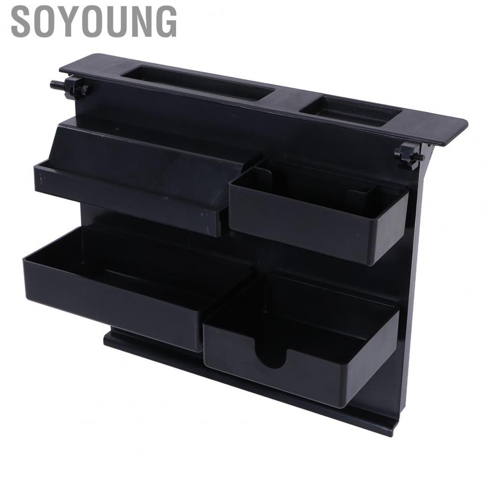 Soyoung Central Control Storage Box Vertical Type Center Console Organizer for Car Replacement Chevrolet Silverado Suburban Tahoe