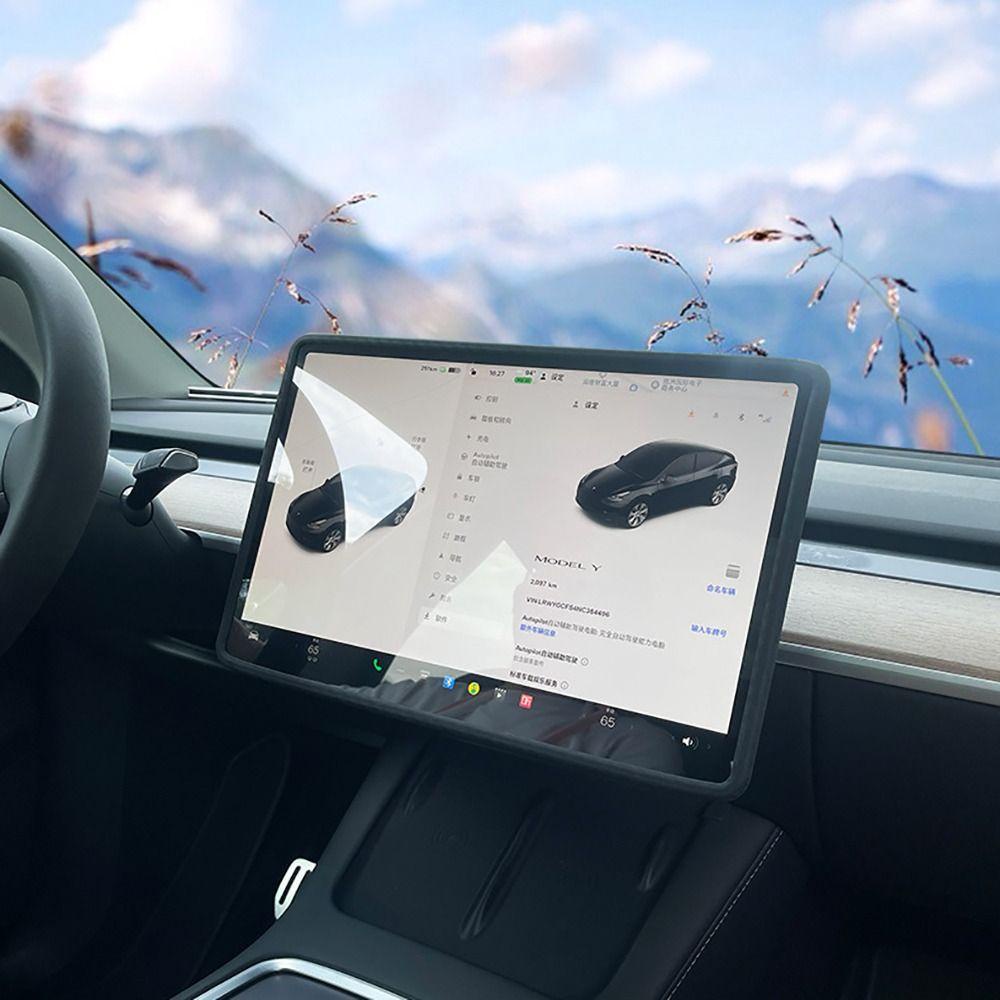 Vỏ Bọc Bảo Vệ Màn Hình Điều Khiển Trung Tâm Cho Tesla Model 3 Y