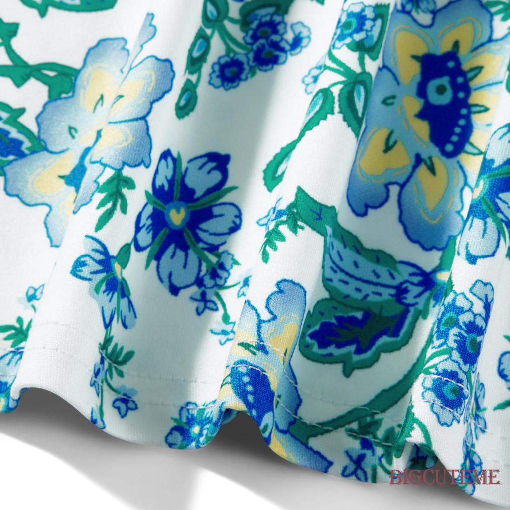 Đầm Dài Không Dây Hở Lưng Họa Tiết Hoa Thời Trang Mùa Hè Cho Nữ