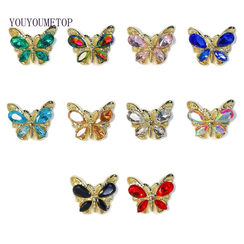 Bộ 5 Đá Đính Trang Trí Móng Tay Sang Trọng