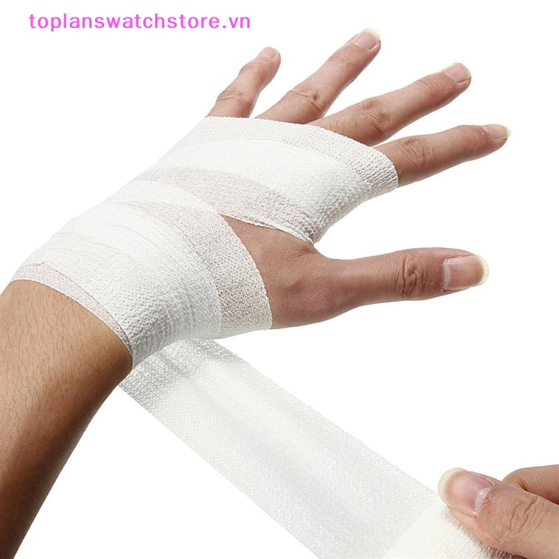Toplanswatchstore Bộ Dụng Cụ Sơ Cứu Tự Dính Đàn Hồi Cho Hoạt Động Cắm Trại Khẩn Cấp