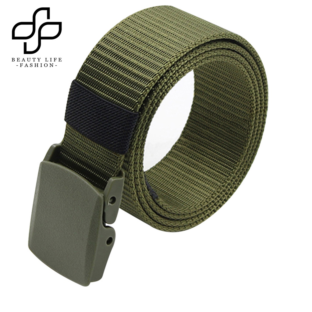 Thắt Lưng Nylon Có Khóa Nhanh Khô Thời Trang Cho Nam